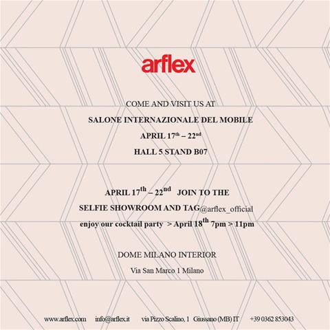 Milan design week 2018 event arflex sofa dome milano interior b.lux porro ivano redaelli arclinea 