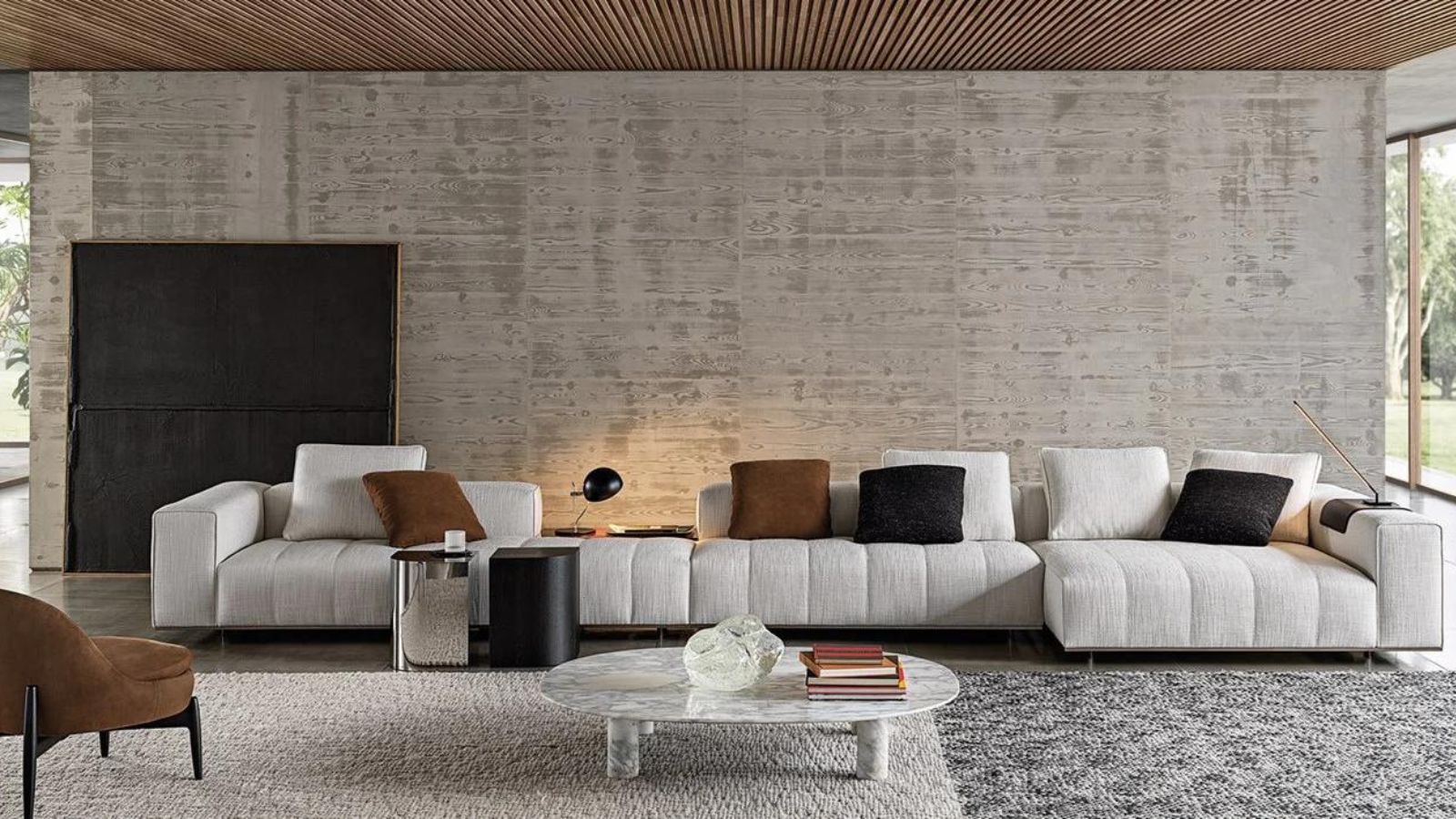 Minotti sofa series Goodman - Sag80