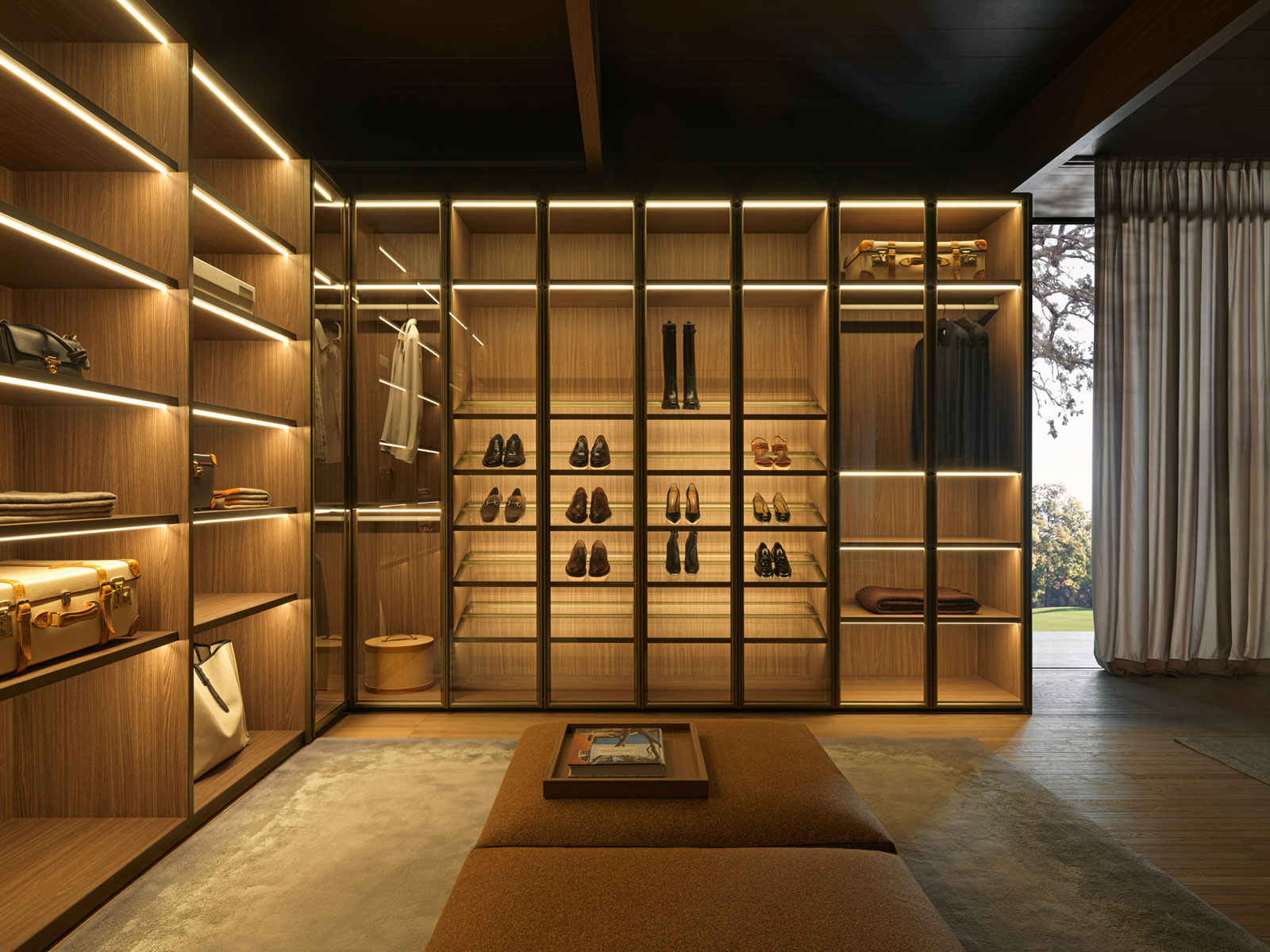 Cabina Armadio di Lusso moderna di Design | Sag80